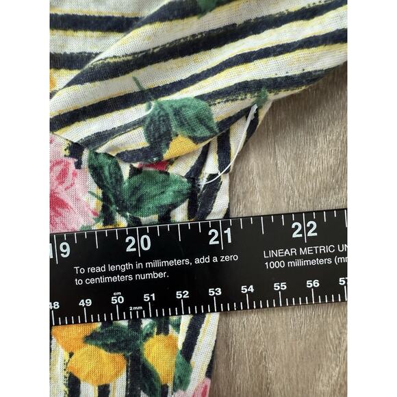 Woman Love Potion White & Blac Striped Roll Tab Long Sleeve Button Up Shirt XL - Picture 7 of 7